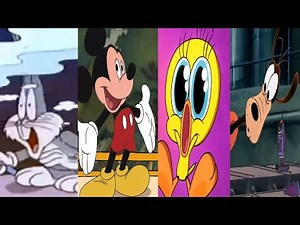 1 Second of Every Looney Tunes and Mickey Mouse and Friends Movies Shorts and Specials
