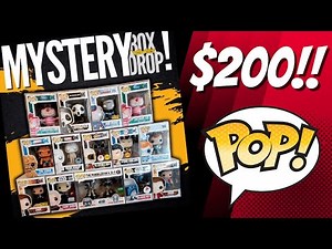 $200 Funko Pop MYSTERY BOX UNBOXING! Pop King Paul Mystery Box!