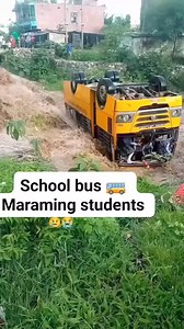3.1K views · 2.8K reactions | School bus turned turtle some where in India request to all the bus drivers please drive slowly and carefully | Ishan Rashid Ganai | Facebook