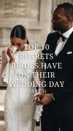Wedding Planning Toolkit | Brides Guide on Instagram: "Planning ahead means fewer regrets later. Here are 10 things brides wish they had done differently—use this list to make your day flawless Comment GUIDE and we’ll DM you our FREE Quick Start Kit🤩 💍 Need more wedding tips and inspiration? Follow @thebridesguide.co Follow @thebridesguide.co Follow @thebridesguide.co . . . . 📹 | @brautbluete #weddingregrets #brideadvice #weddingtips #weddingplanning #bridetobe2025 #weddingday #brideandgroom