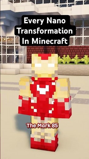 What Happens When You Use Every Nano Transformation In Minecraft 1.20 #shorts #minecraft #gaming