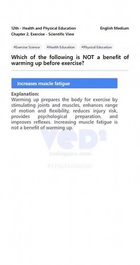 Warm-Up Benefits in Exercise Explained | Health & PE