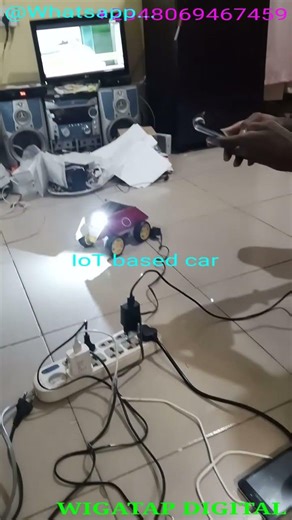 IoT Smart Car Using ESP32 CAM with Live Camera Navigation