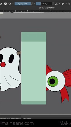 How to Make Sticker Sheets in Krita: 1 Minute Tutorial