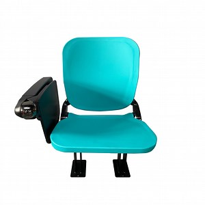 [Hot Item] Warranty 10 Years for Color Fading SGS Approval En12727 Level 4 Folding Stadium Seating Seat Chair
