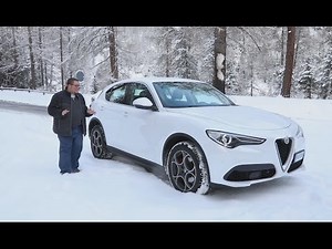 ALFA ROMEO STELVIO + SNOW = AWESOME