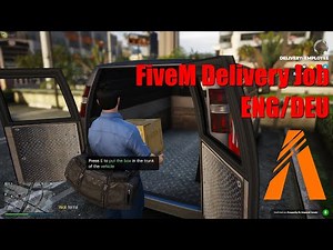 FiveM Delivery Job ENG DEU