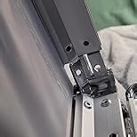 Medicine Lock Box with Combination Lock - 15 x 8.7 x 9.4 Inches - First Aid Safe Medication Storage Box, Personal Items Safe Case for Home and Outdoor - Black