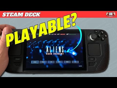 Aliens Dark Descent on the Steam Deck - Is it Playable?