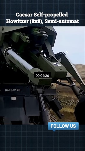 2.4K views · 25 reactions | Caesar Self propelled Howitzer (8x8), Semi automat #military #usarmy #usa | The Air Show | Facebook