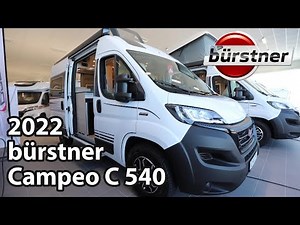 Bürstner Campeo C 540 2022 Camper Van 5,41 m