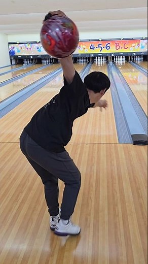 볼링 가장 자연스러운 워킹스텝 #bowling #ボウリング #sports #구독과좋아요