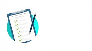 Check list document, paper check list and to do list with checkboxes, concept of survey, online quiz, completed things or done test, feedback.