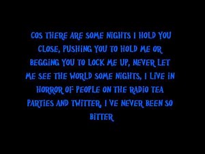 FUN- Some nights intro (lyrics)
