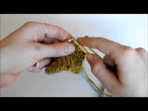 How to Double Knit: Binding Off