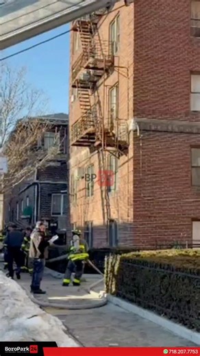 BoroPark24.com on Instagram: "Person Dies in Apartment Building Fire on 47th Street and 12th Avenue"