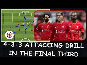 4-3-3 attacking exercise in the final third!