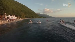 Watch out the final sprints of the 10km Men and Women events in the Lake Ohrid! 👇 | World Aquatics