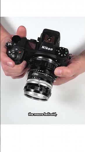 A Macro Adapter for Nikon Z #photography #macrophotography
