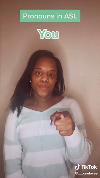 Learn How to Sign Pronouns in ASL