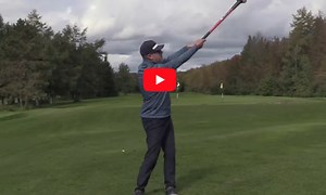 WATCH: How to use a sledgehammer to stop swaying in your golf swing