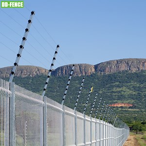 [Hot Item] High Voltage Electric Fence System Anti Theft Fence with CE Certification for Farm Prison Airport Industrial Commercial Border Station