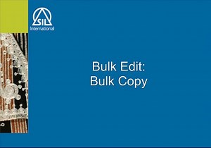 29 - Bulk Edit: Bulk Copy