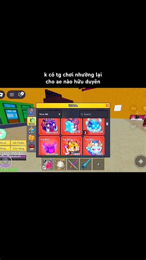 Cho acc blox fruit mới nhất #choaccroblox #robloxfruit #tangaccbloxfruit