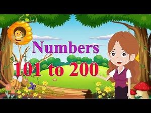 Count Numbers 101-200 |101 to 200 Counting | Numbers Name | Number Song For Kids | ‪@CuddlesKidsTv‬