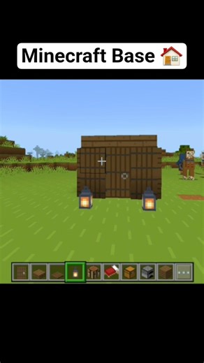 How to Build a Minecraft Starter Base (Easy & Aesthetic)#minecraft