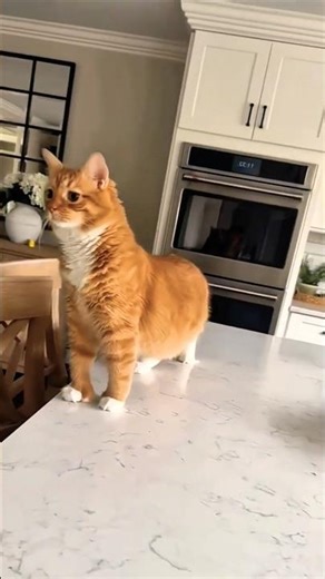 Ginger Cat to Cartoon Glow-Up #catshorts #catcartoon