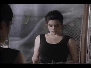 Neve Campbell dance and stretch