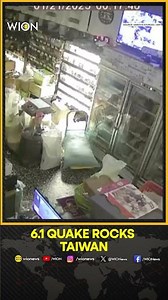 6.1 Magnitude Earthquake Hits Taiwan: Strong Tremors Shake Buildings