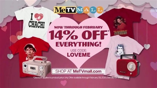 MeTV Love Me Sale TV Spot, '14% off Everything'