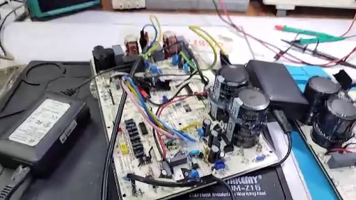 How Haier DC inverter ac E7 error code inverter AC PCB  Training Institute