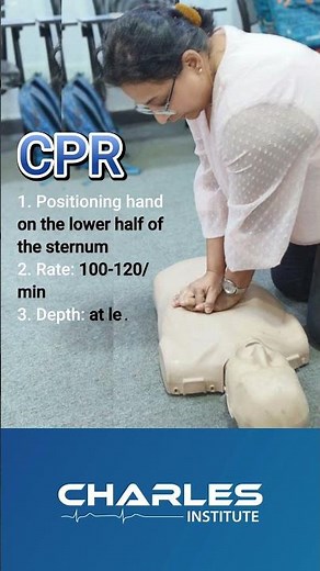 How to Position Your Hands for CPR: Life-Saving Tips #cpr #education #acls