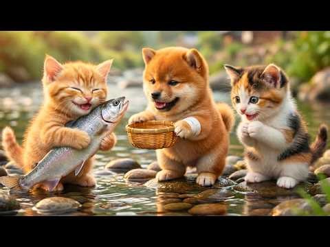 Ginger and Moo Moo's Heartwarming Trip to Grandpa's Farm 🍓🐶