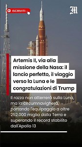 Artemis II, via alla missione della Nasa: il lancio perfetto, il viaggio verso la Luna