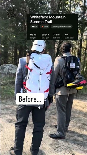 BEFORE & AFTER - Conquering Whiteface Mountain in Full Suits! - The Adirondack Tool Co. #adirondacks