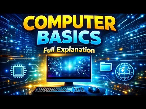 What is a Computer? Complete Computer Basics Explanation | Parts, Types & Uses (2026)