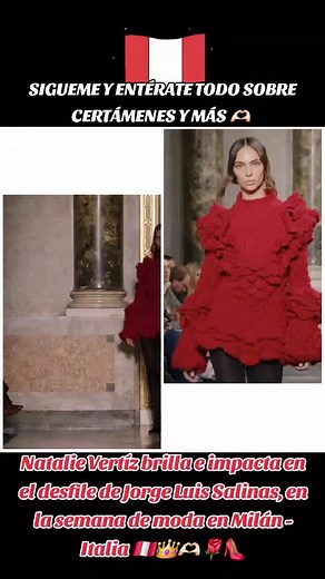 Natalie Vertíz Impacta en Milan Fashion Week