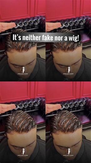 Invisible, natural hairline install — clean, sharp, seamless.AMIN Hair System | Confidence Restored