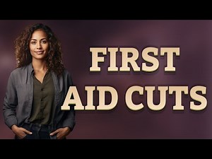 What Are the Immediate First Aid Steps for Treating Cuts?