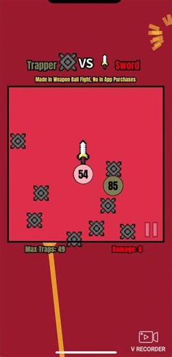 Trapper vs Sword #battle #attack