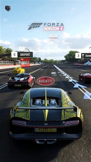 🤬It's Insulted Bugatti: Bugatti Chiron vs. Lego Build! - Forza Horizon 4 #fh4 #ytshorts