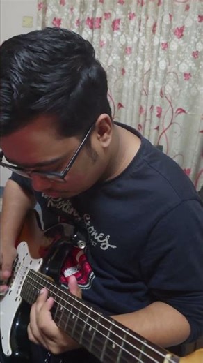 eric clapton bad love (guitar solo cover) #guitarcover #guitarsolo