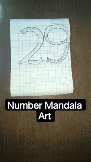 Number Mandala | 29 Mandala