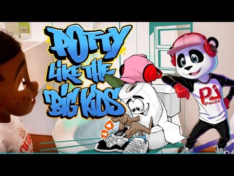 Potty Training Song for Toddlers | Pj Panda | Music Kids Love | Hip-Hop Parents Respect