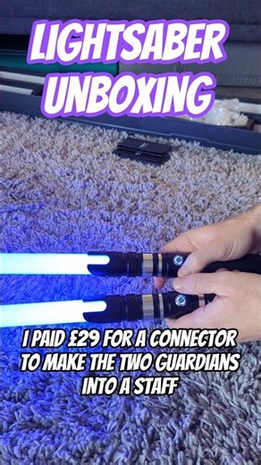 Lightsaber unboxing: SWA Sabers Guardian and Invictus