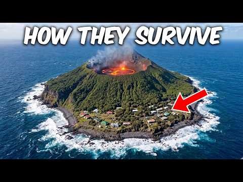 Inside the Secret Volcanic Island Only 240 People Call Home